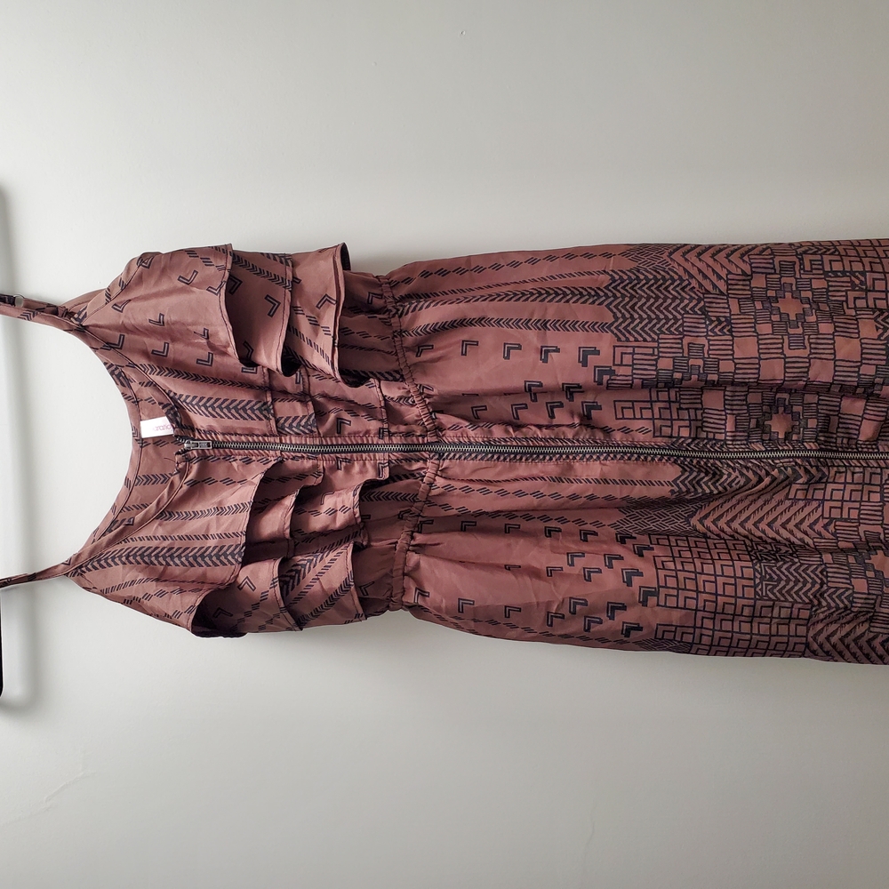 Xhilaration Pink Halter Midi Dress for Wedding Guests
